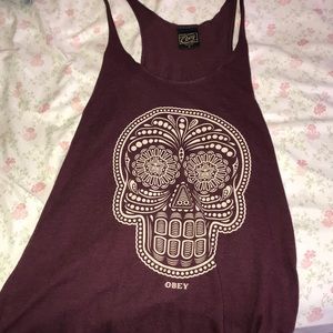 small, tank top, Obey